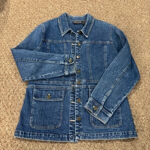 Relativity Longer Blue Denim Women's Jacket